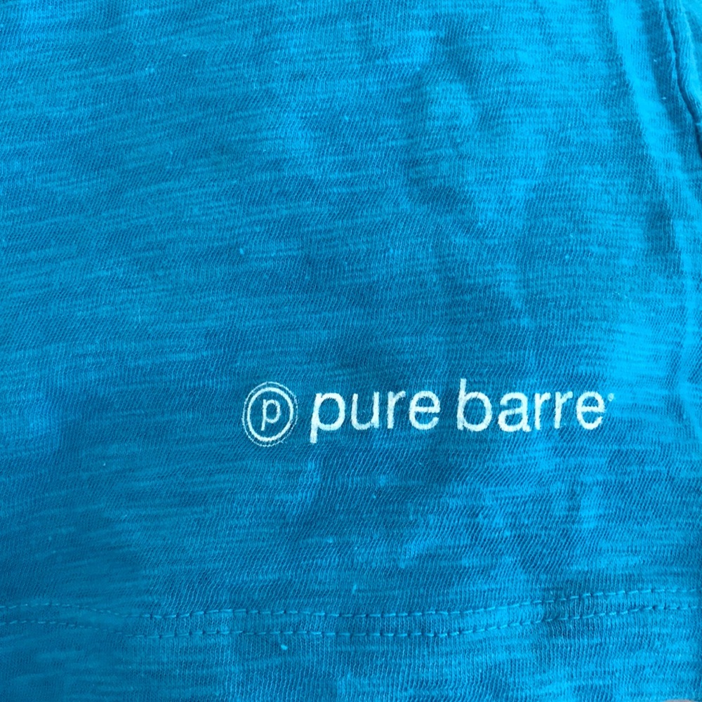 Pure Barre Pimatee blue top